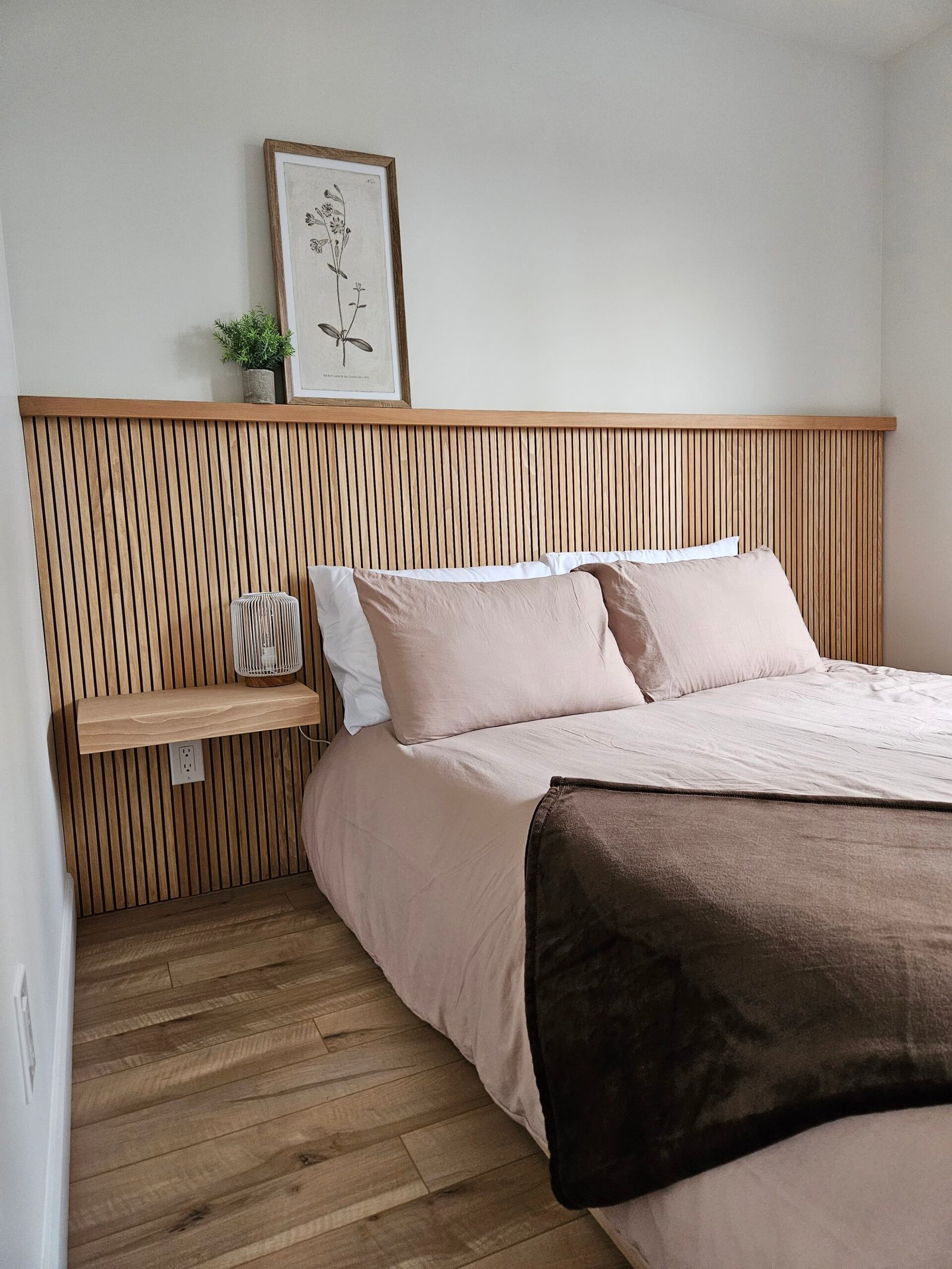 Vue globale d'une chambre du chalet Le Hygge Hytte